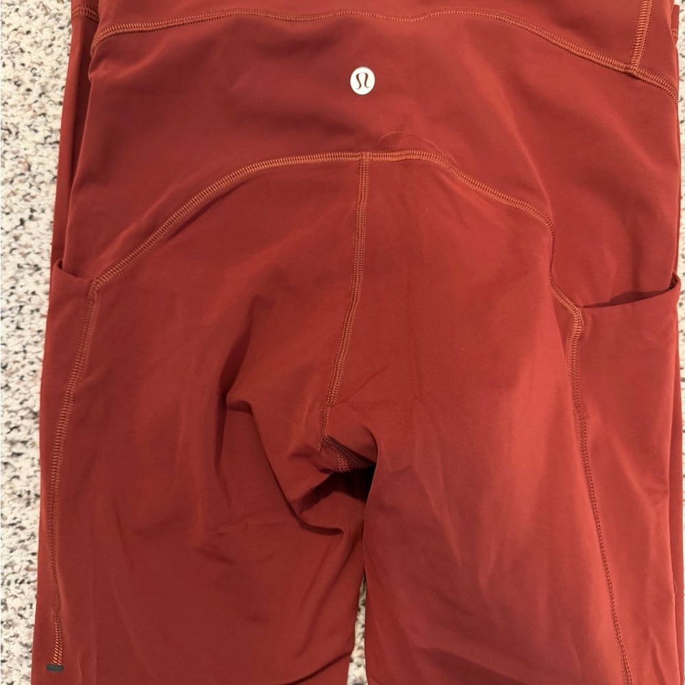 lululemon athletica Rust Leggings